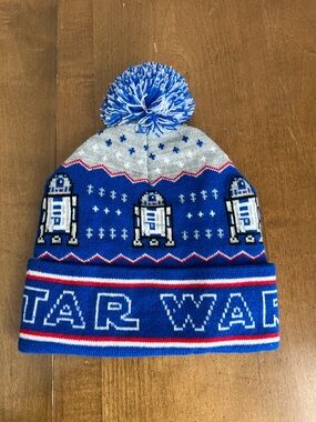 Star Wars R2 D2 Knit Beanie Lucas films